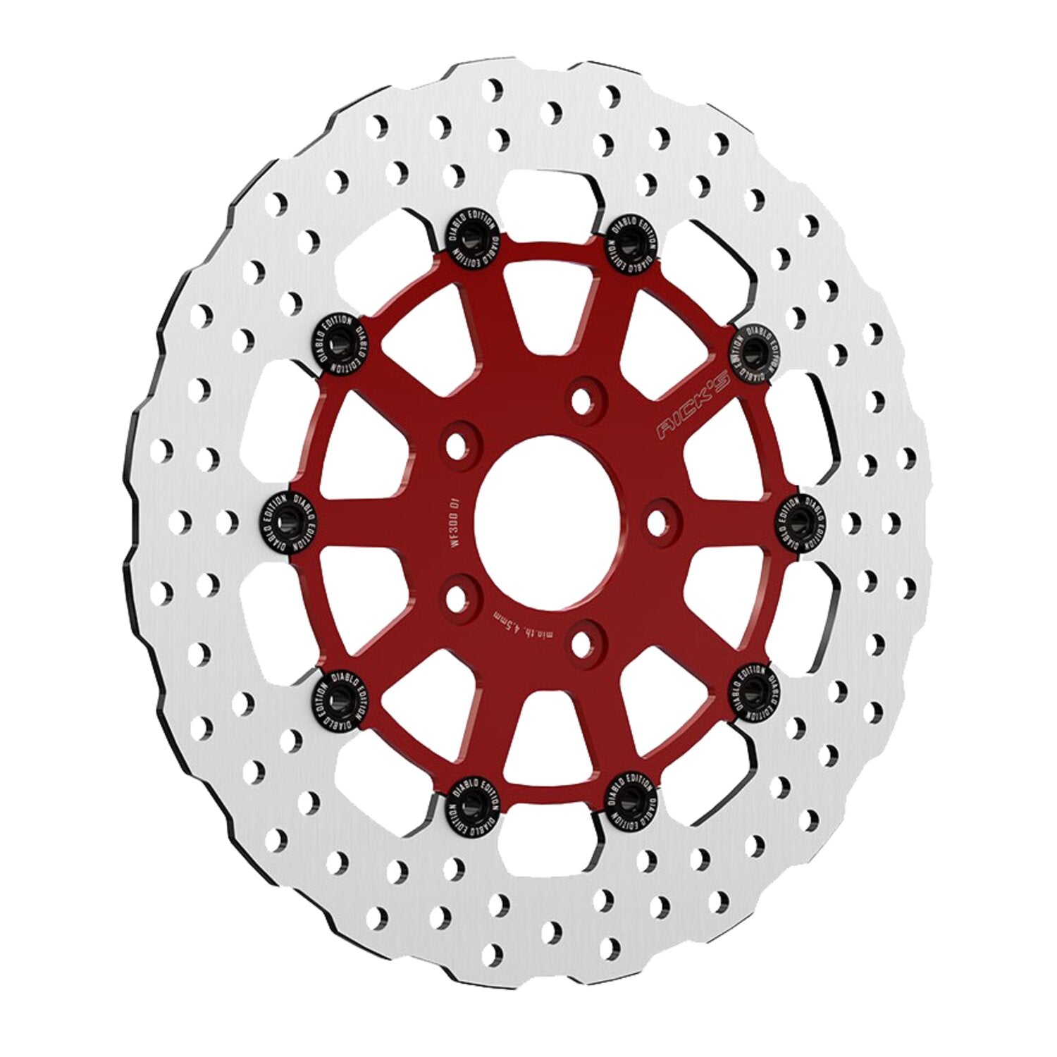 Rick's Motorcycles Wave brake disc EL Diablo 13"