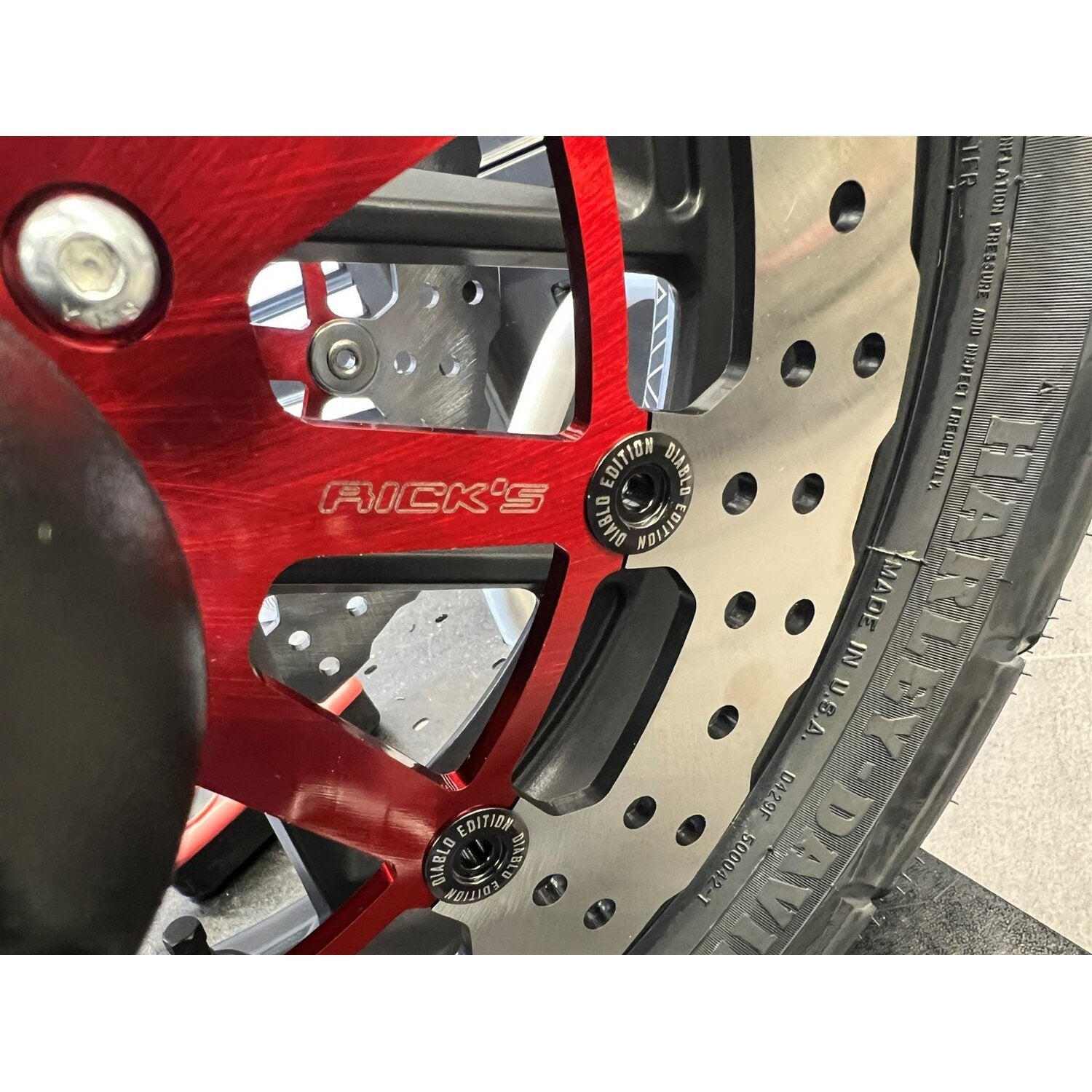 Rick's Motorcycles Wave brake disc EL Diablo 11.8"