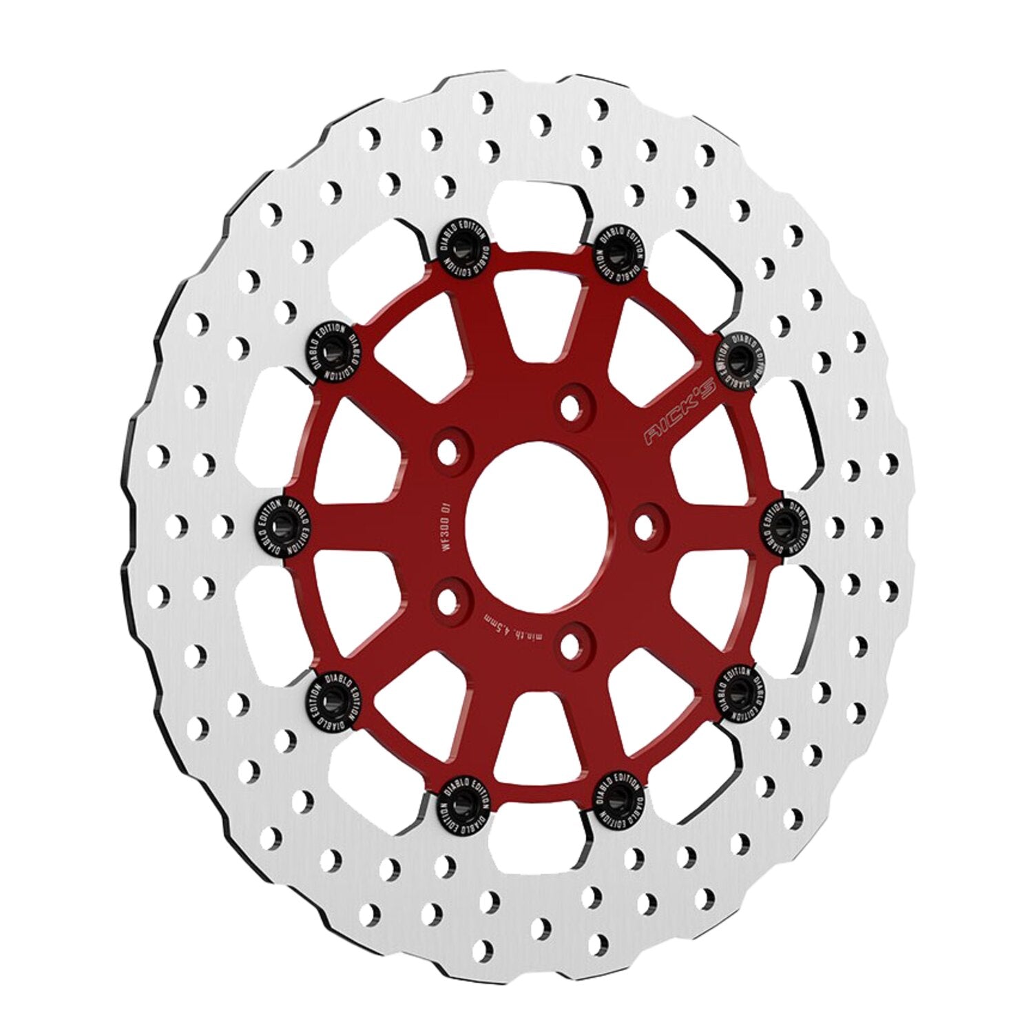 Rick's Motorcycles front Wave brake disc EL Diablo 11.5"