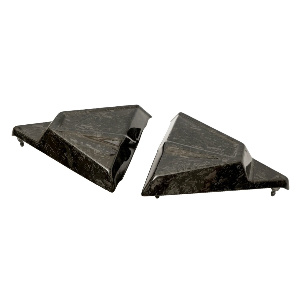 Tommy & Sons FXR style carbon side cover set - Forged