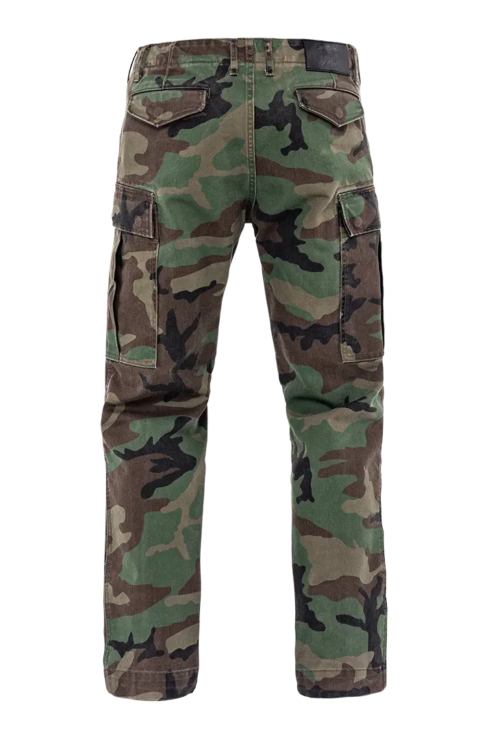John Doe Regular Cargo Mono Riding Pants Camo 2.0