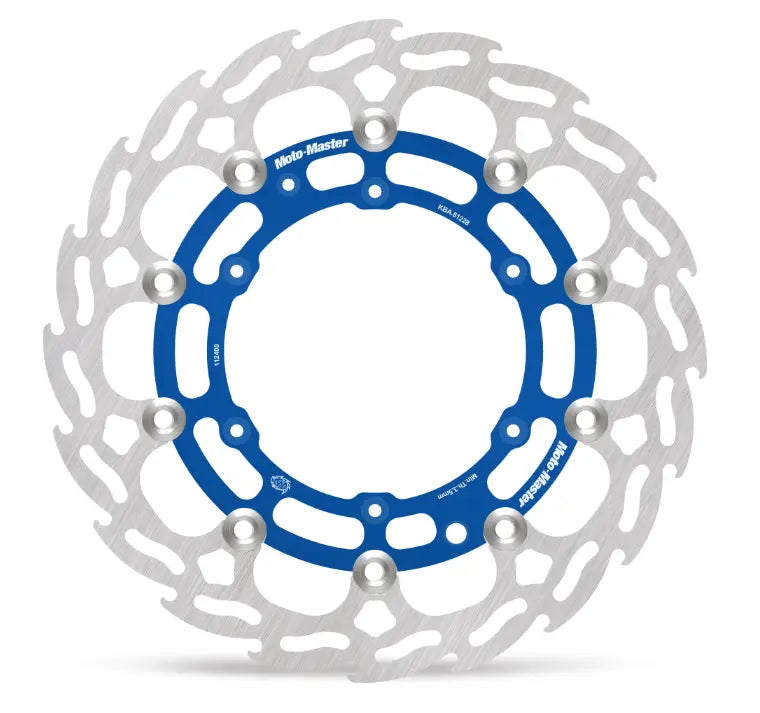 Moto-Master Flame Series Floating Rotor Front KTM Dakar Blue