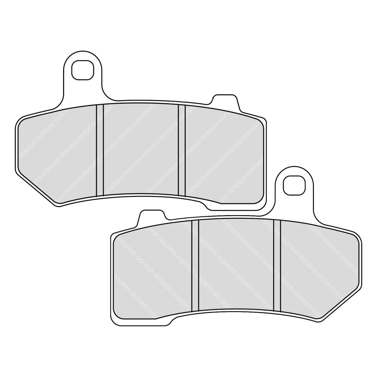 Ferodo brake pads - Organic P-compound