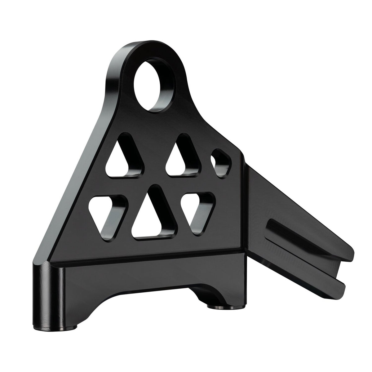 Accossato M8 Softail rear brake caliper bracket - Black