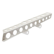 Rick's Motorcycles belt guard Round holes - Polished