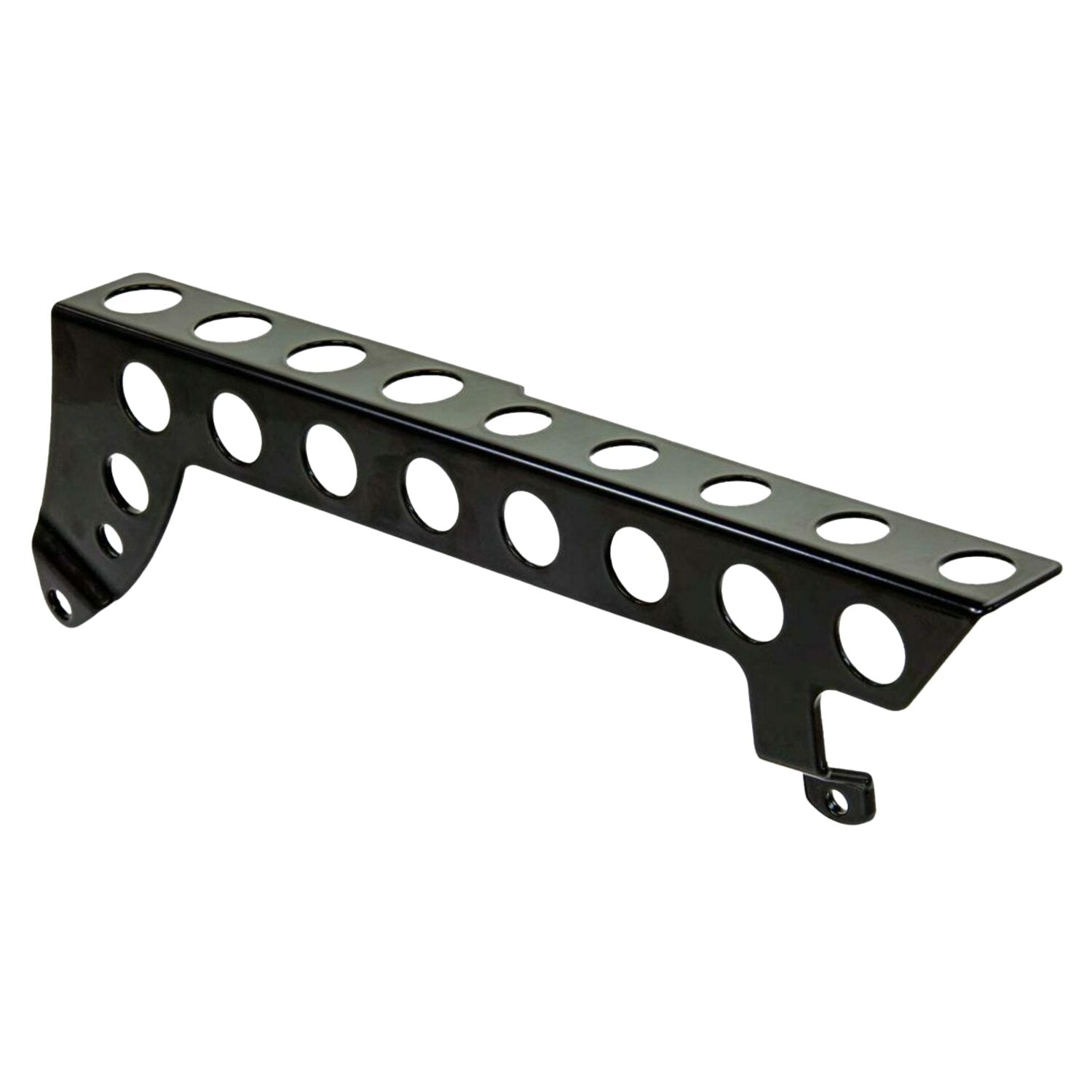 Rick's Motorcycles belt cover Round holes - Gloss black