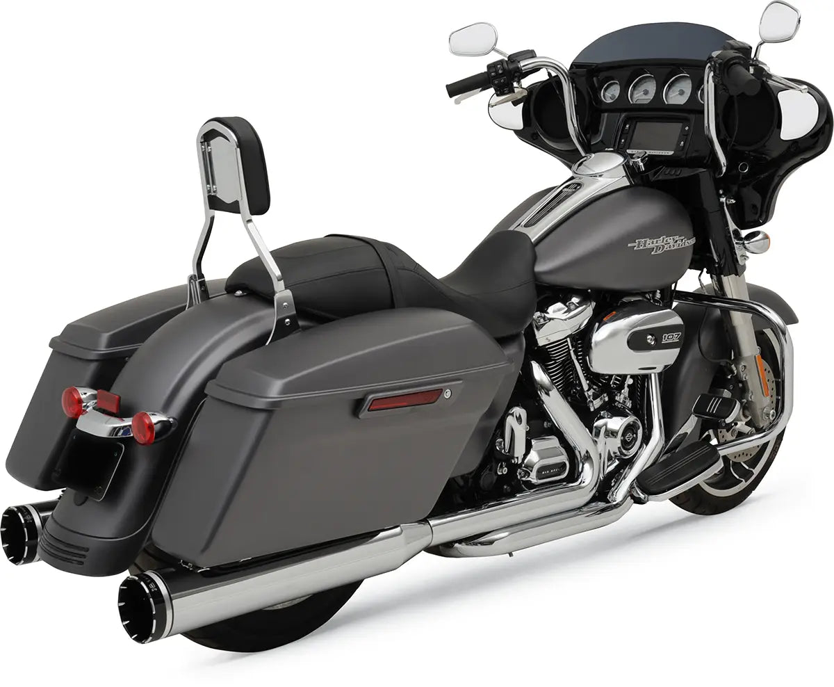 Khrome Werks Dominator 2-in-2 Auspuffanlage Schwarz