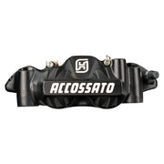 Accossato 108mm monoblock radial brake caliper right - Black