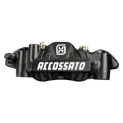 Accossato 108mm Monoblock radial brake caliper left - Black
