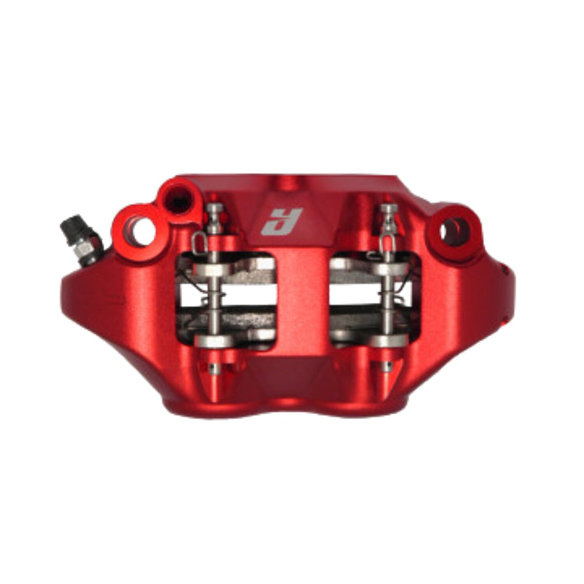 Accossato 108mm Monoblock radial brake caliper right - Red