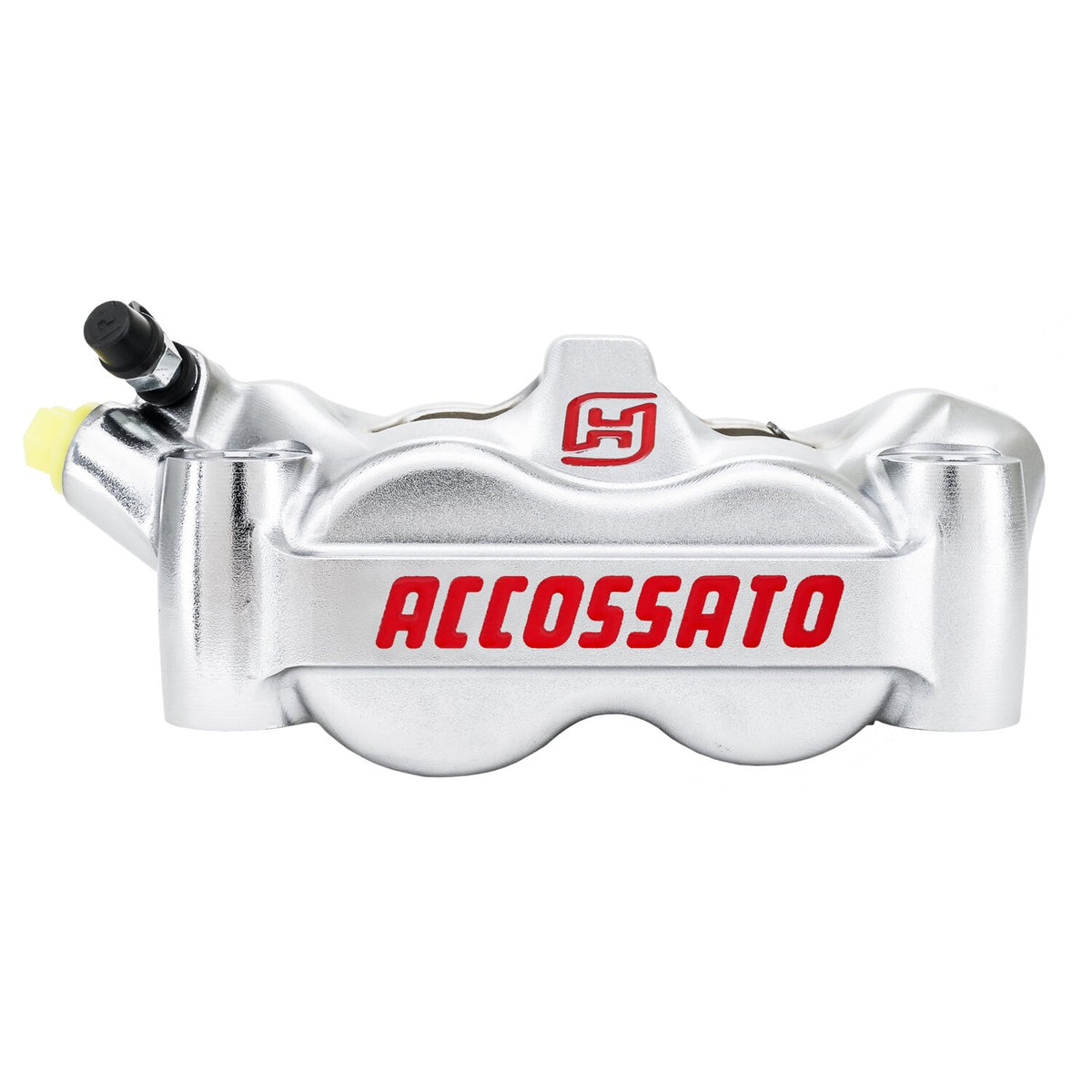 Accossato 100mm Monoblock radial brake caliper left - Silver