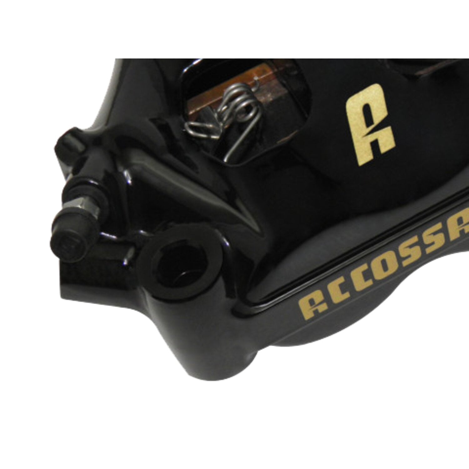 Accossato 100mm Monoblock radial brake caliper left - Black
