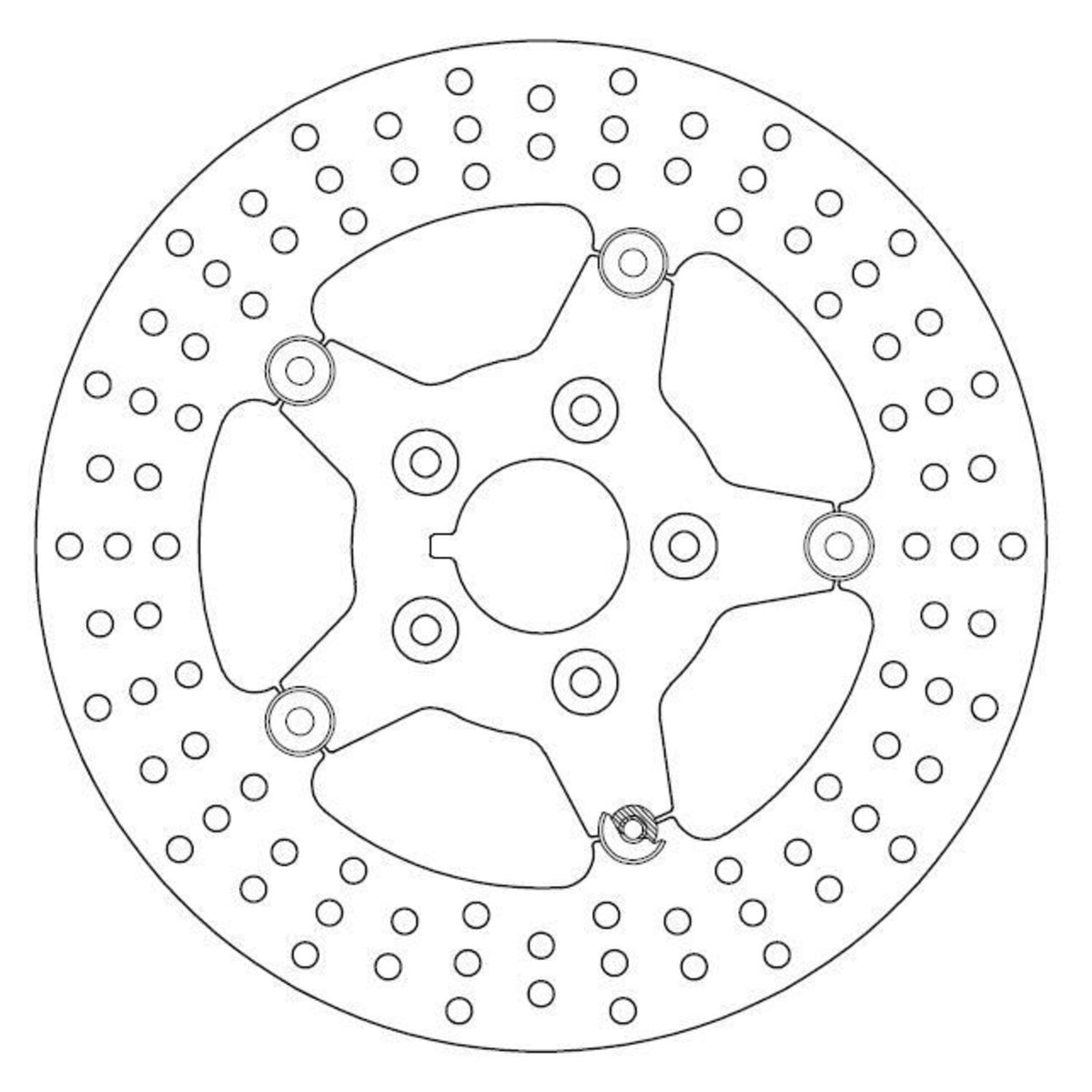 Ferodo 11.5"/292mm floating brake rotor