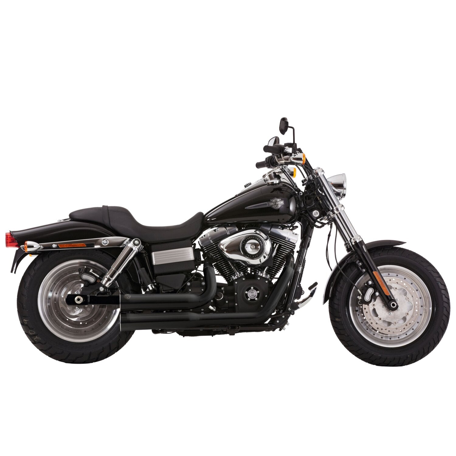 Falcon exhaust Falcon Double Groove 2 in 2 exhaust system - Black
