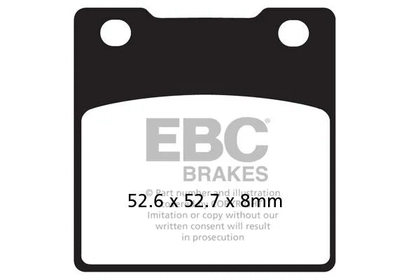 Ebc Vee Semi-gesinterte Bremsbeläge - Hinten