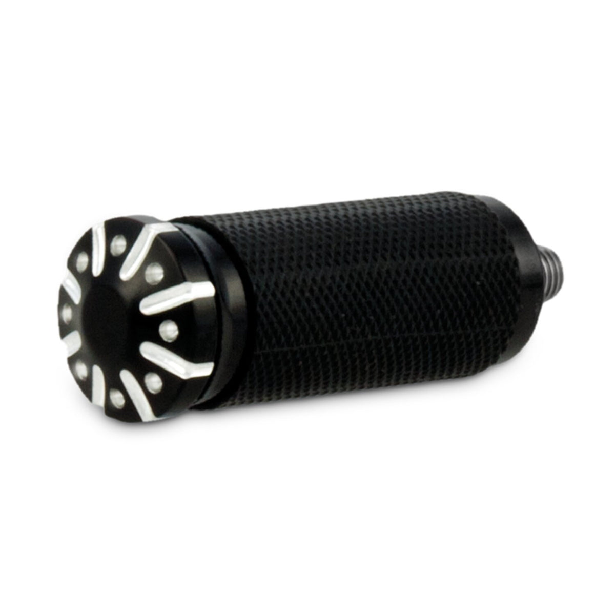 Burly Hawk Universal toe peg billet - Black Machined