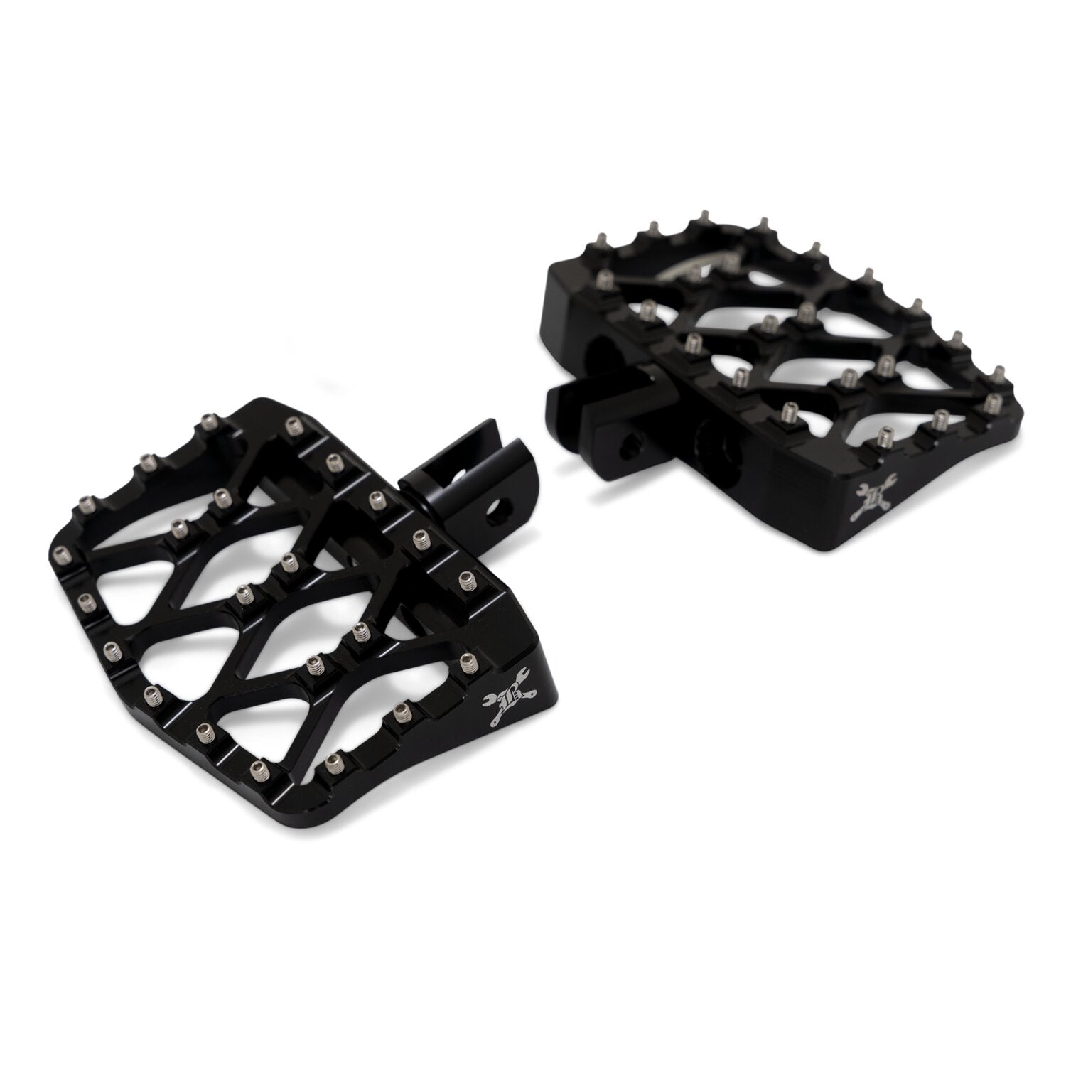 Burly MX-Evolution mini rider floorboards - Black