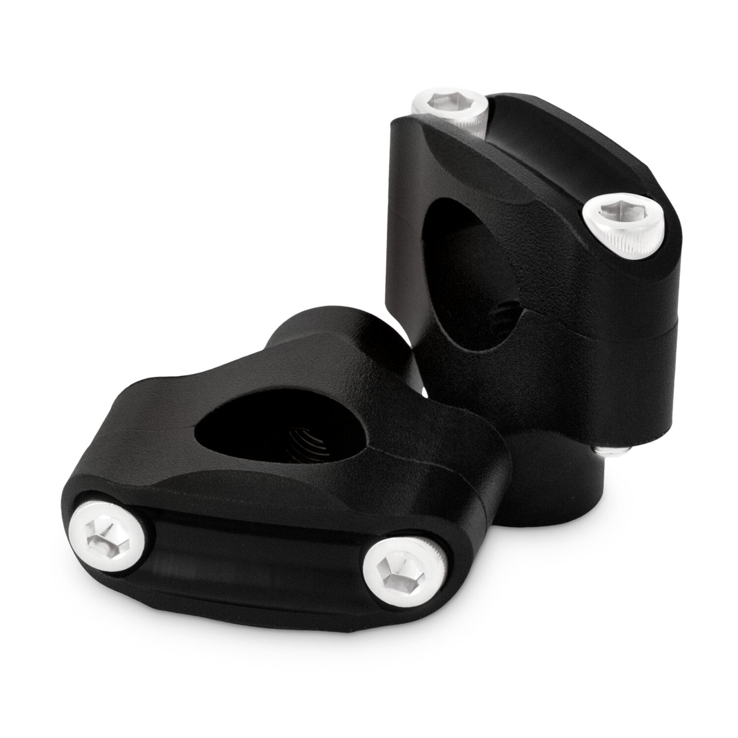 Burly Reaper riser kit - 1.5" high - 4-bolt 2-piece - Black