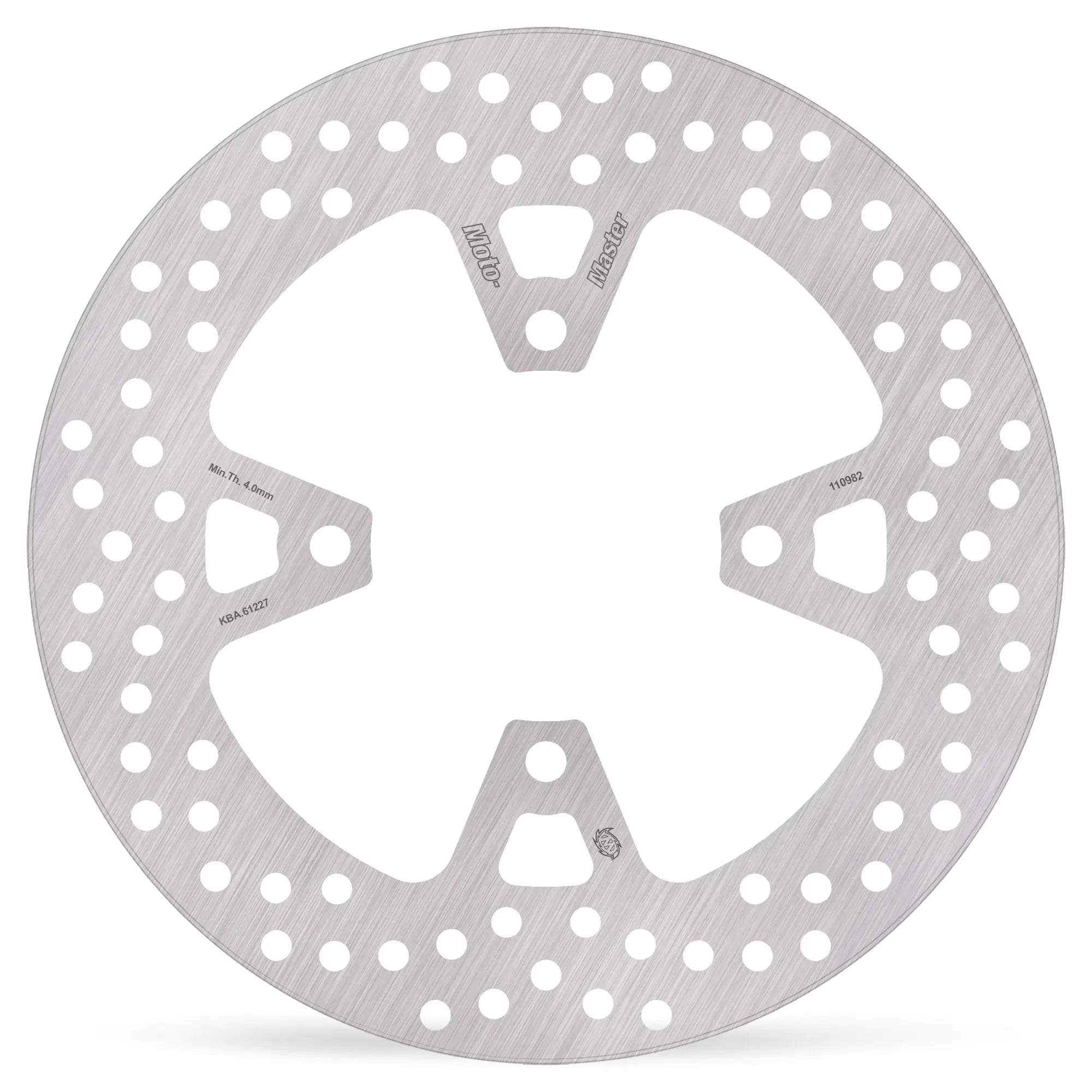 Moto-Master Halo Series Feste Bremsscheibe - Hinten