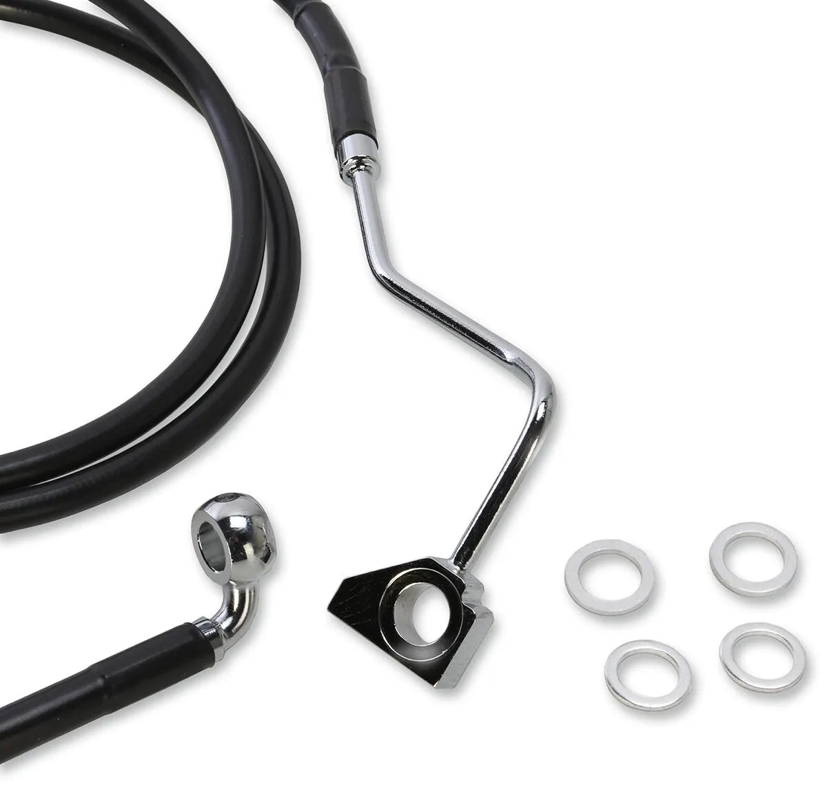 Drag Specialties Verlängerter Bremsleitungssatz Für Abs