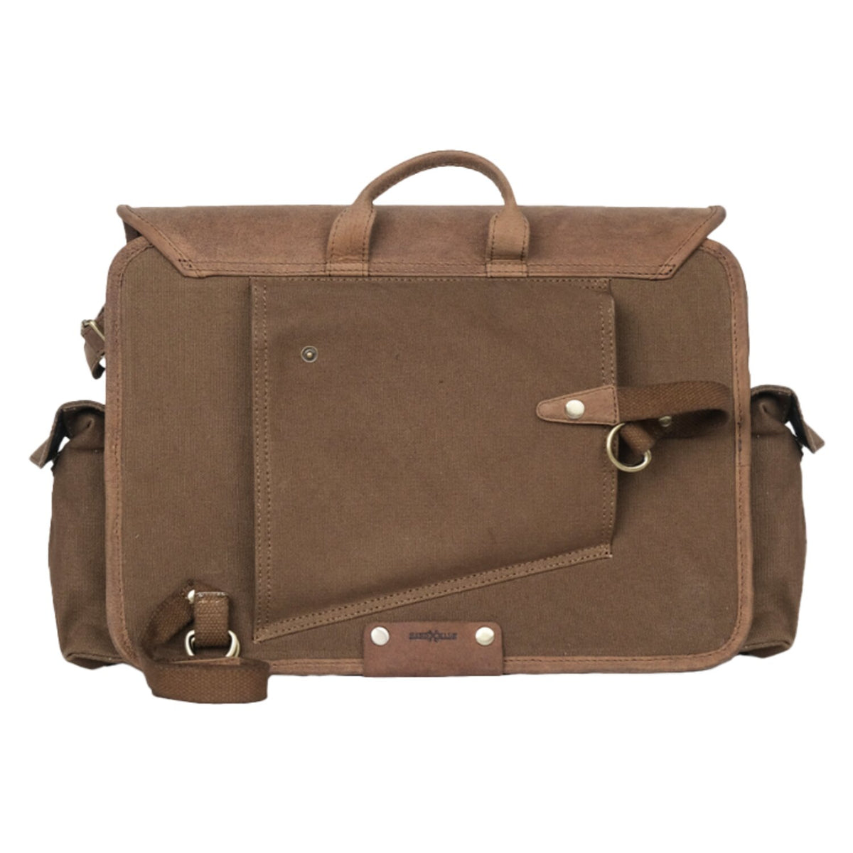 Trip Machine Expedition Saddlebag Pair brown and tobacco