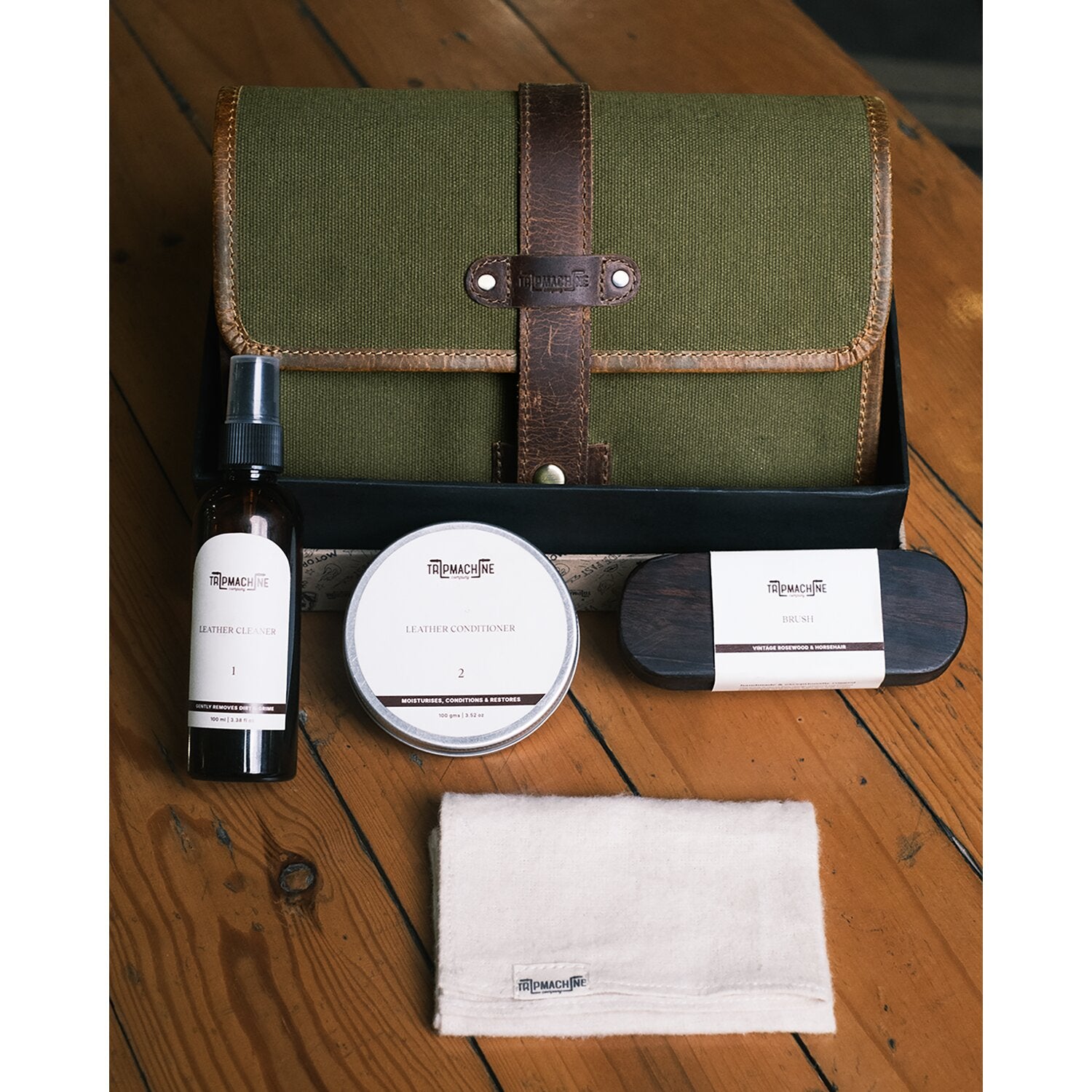 Trip Machine Leather Care Kit