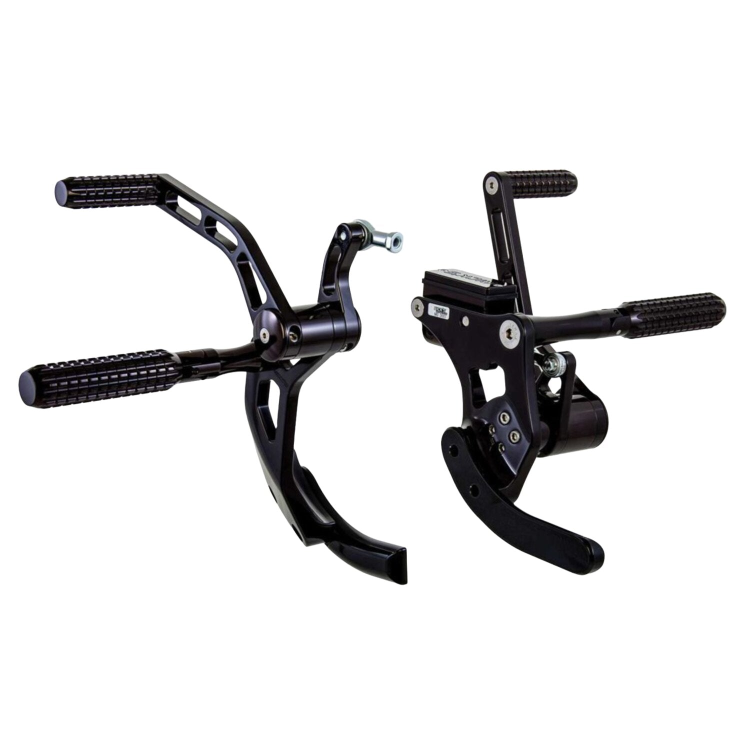 Rick's Motorcycles +2" Forw - control kit - AK 4.7 - Black