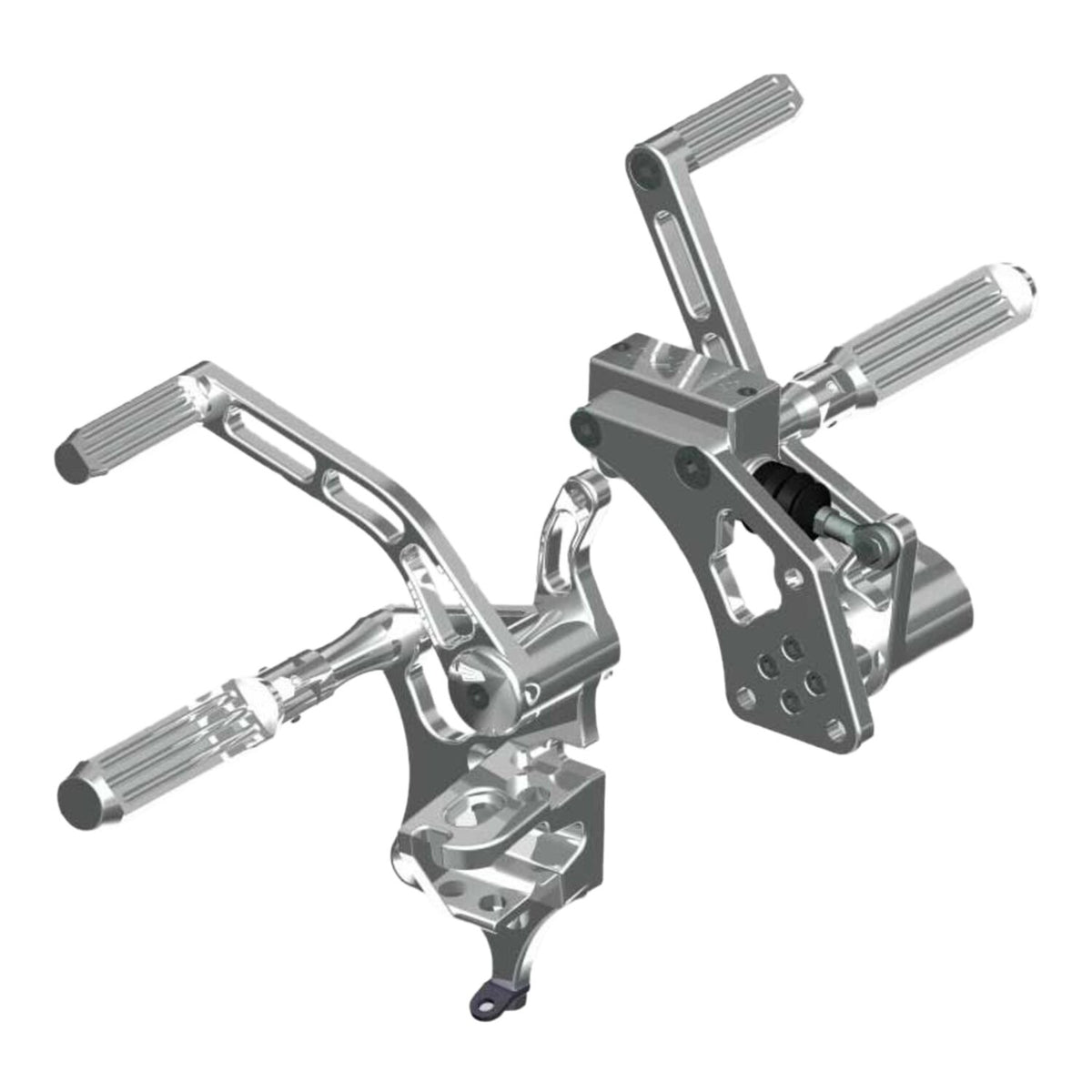 Rick's Motorcycles +4" Forw - control kit - AK 4.7 - Pol