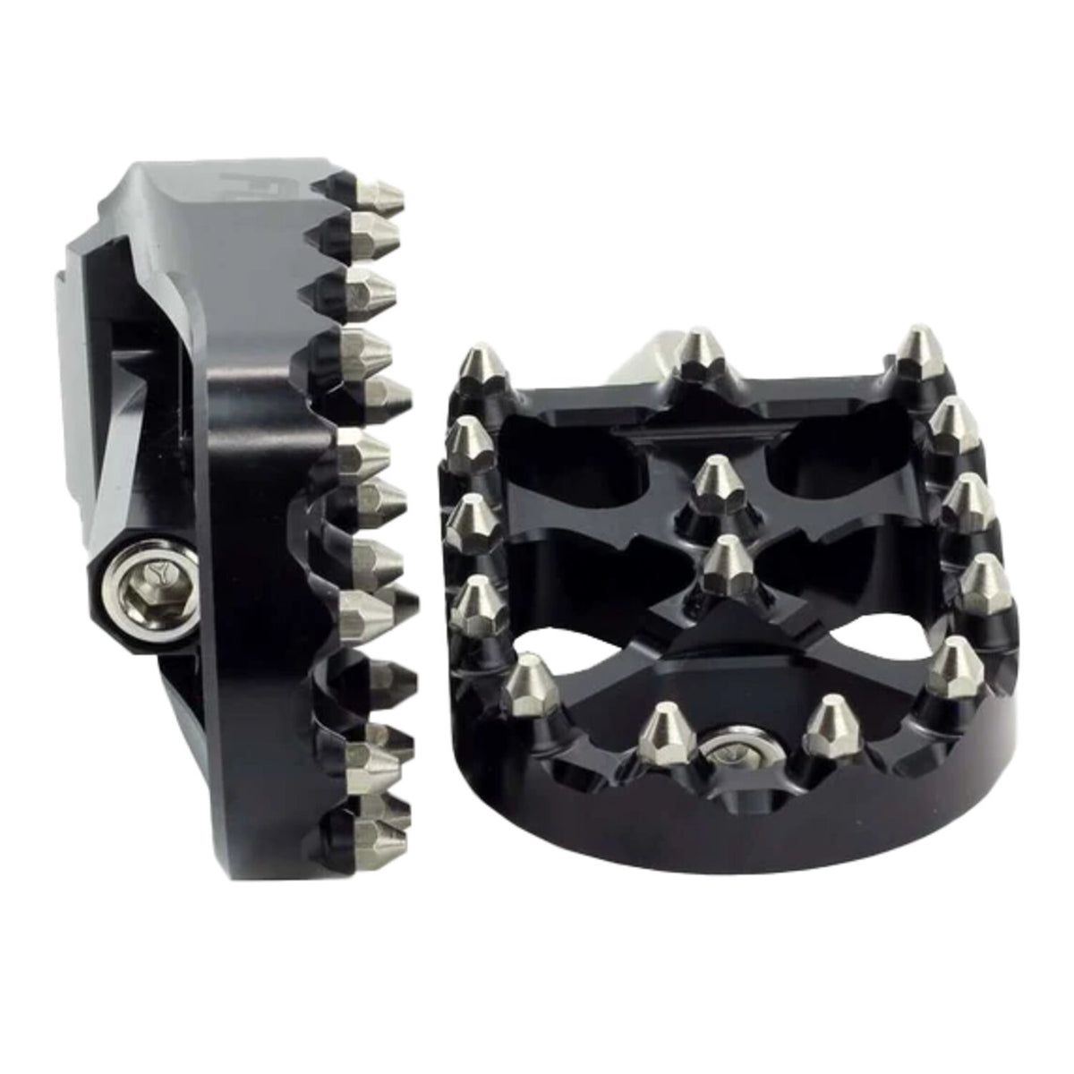 Flo Motorsports V3 MX foot peg set - Black