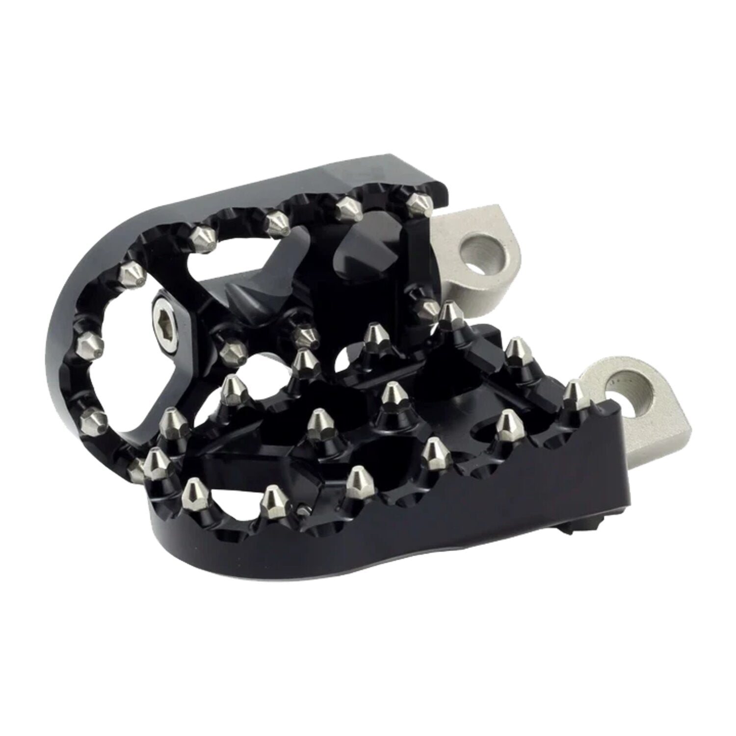 Flo Motorsports V3 MX foot peg set - Black
