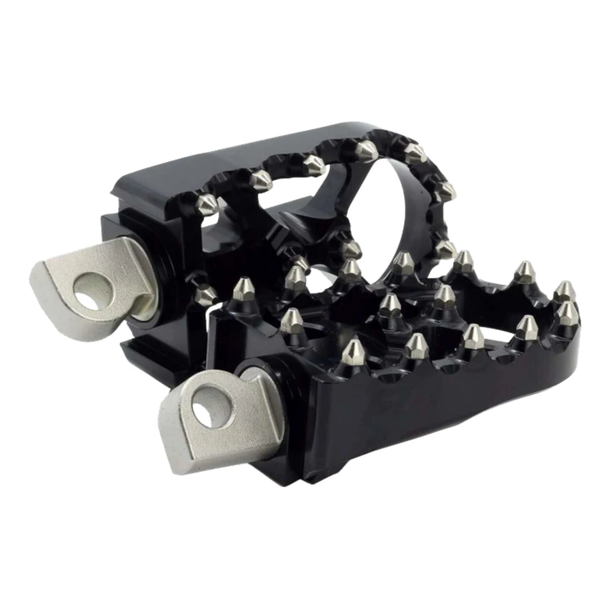 Flo Motorsports V3 MX foot peg set - Black
