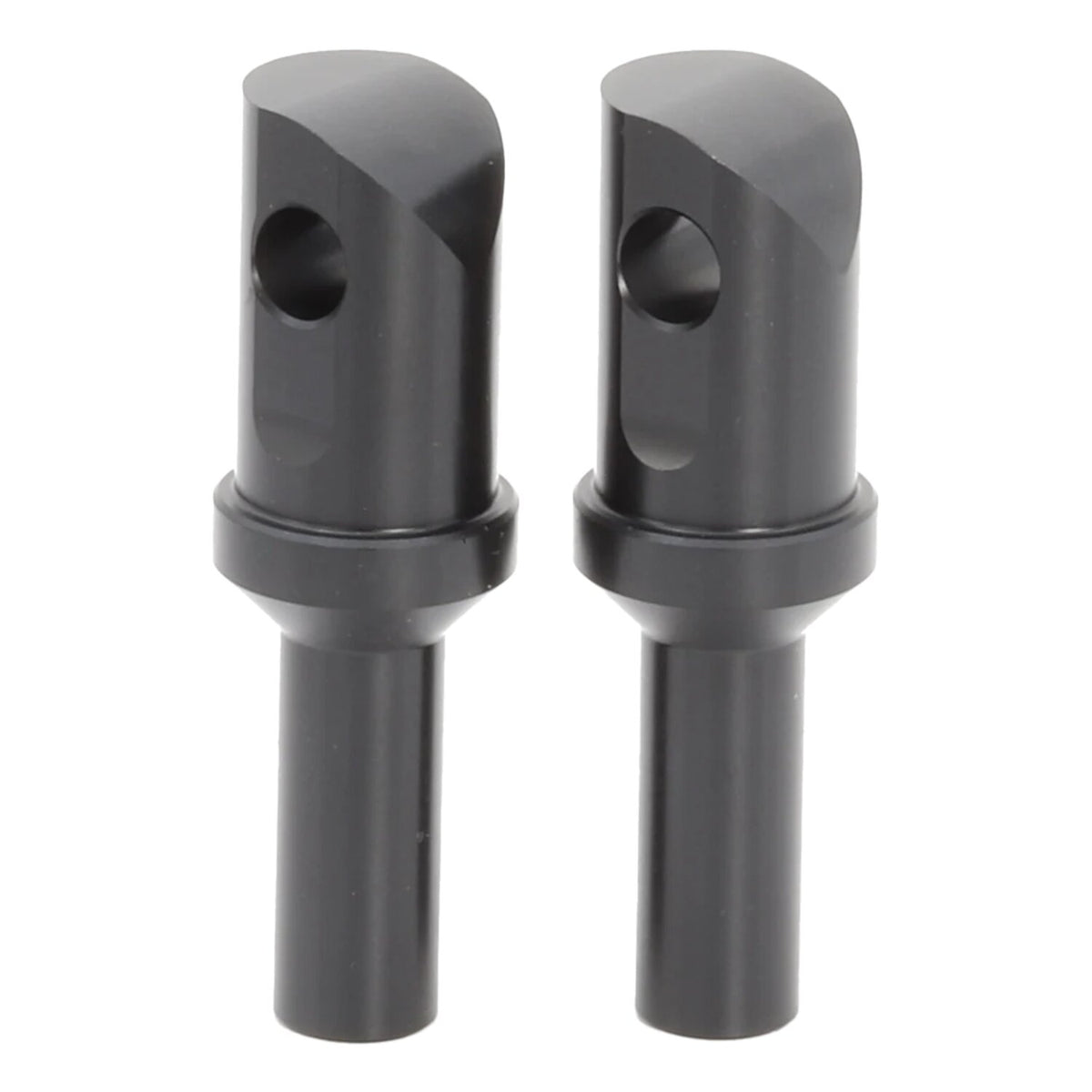 Flo Motorsports replacement foot peg clevis set - Front