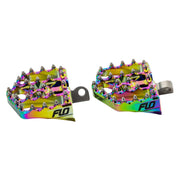 Flo Motorsports V4 BMX Mini floorboards - Jet Fuel