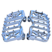 Flo Motorsports V5 Bagger floorboard set - Chrome
