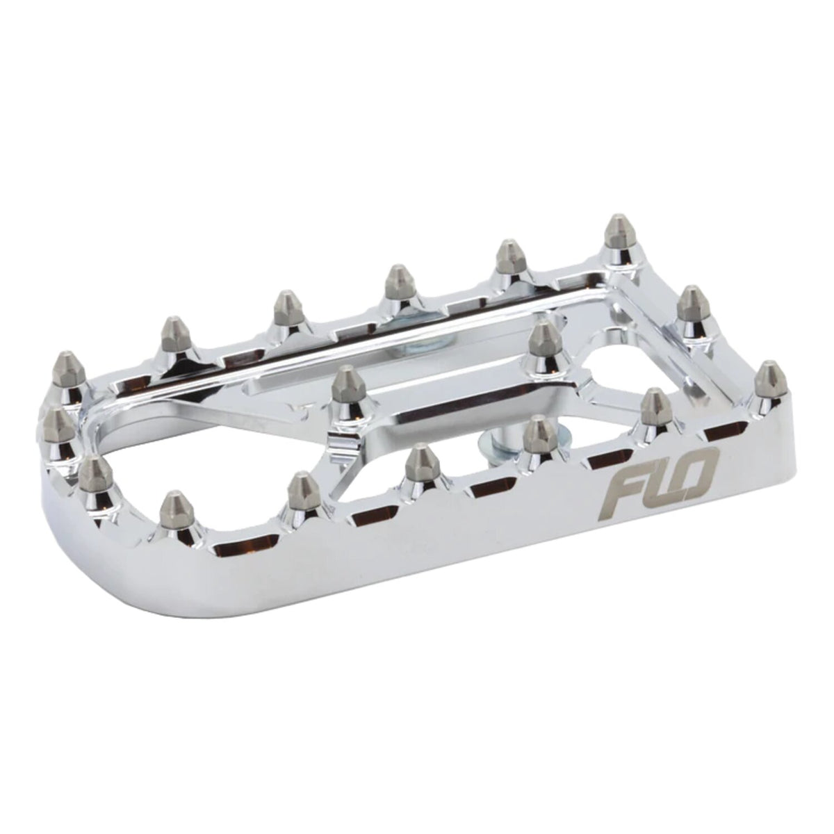 Flo Motorsports universal brake arm tip (pedal) - Chrome