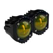 Custom Dynamics Shark Demon LED Fog Lights - Yellow