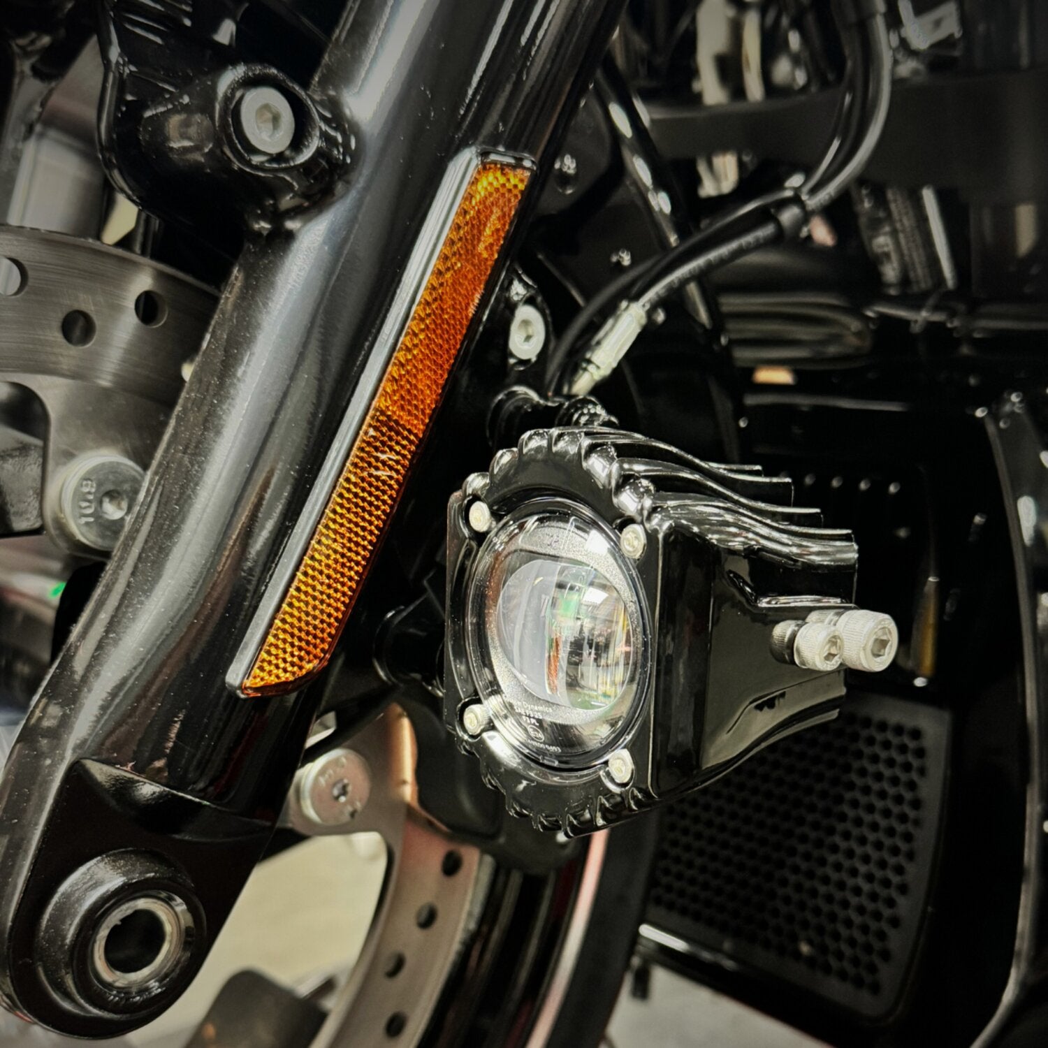 Custom Dynamics Front Brake Caliper Mount