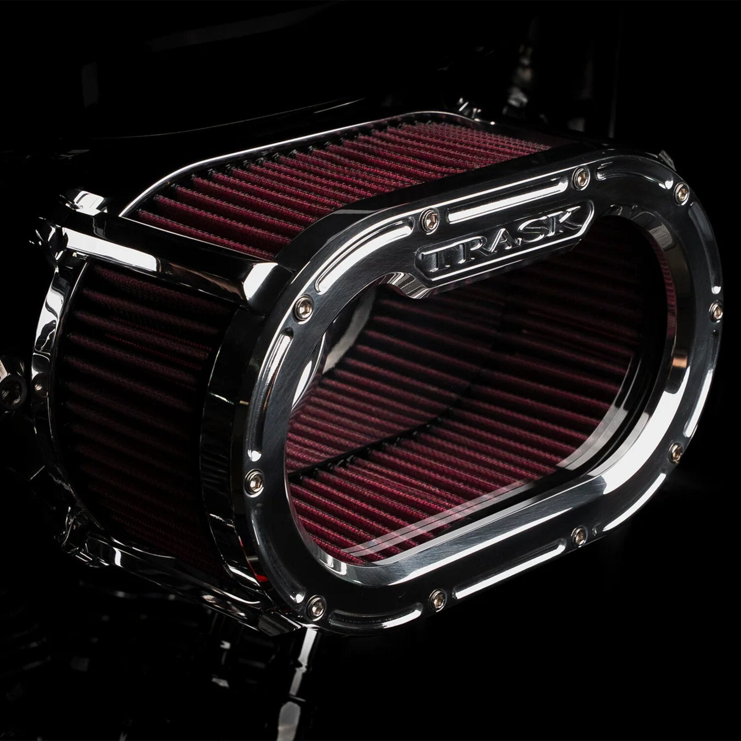 Trask Performance Trask Big Papi Air Cleaner Gen 2 - Chrome