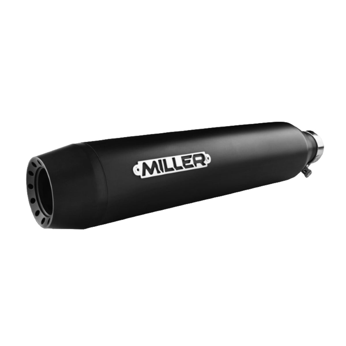 Miller Exhaust Miller Liberty Slip-On black End cap Tapered black