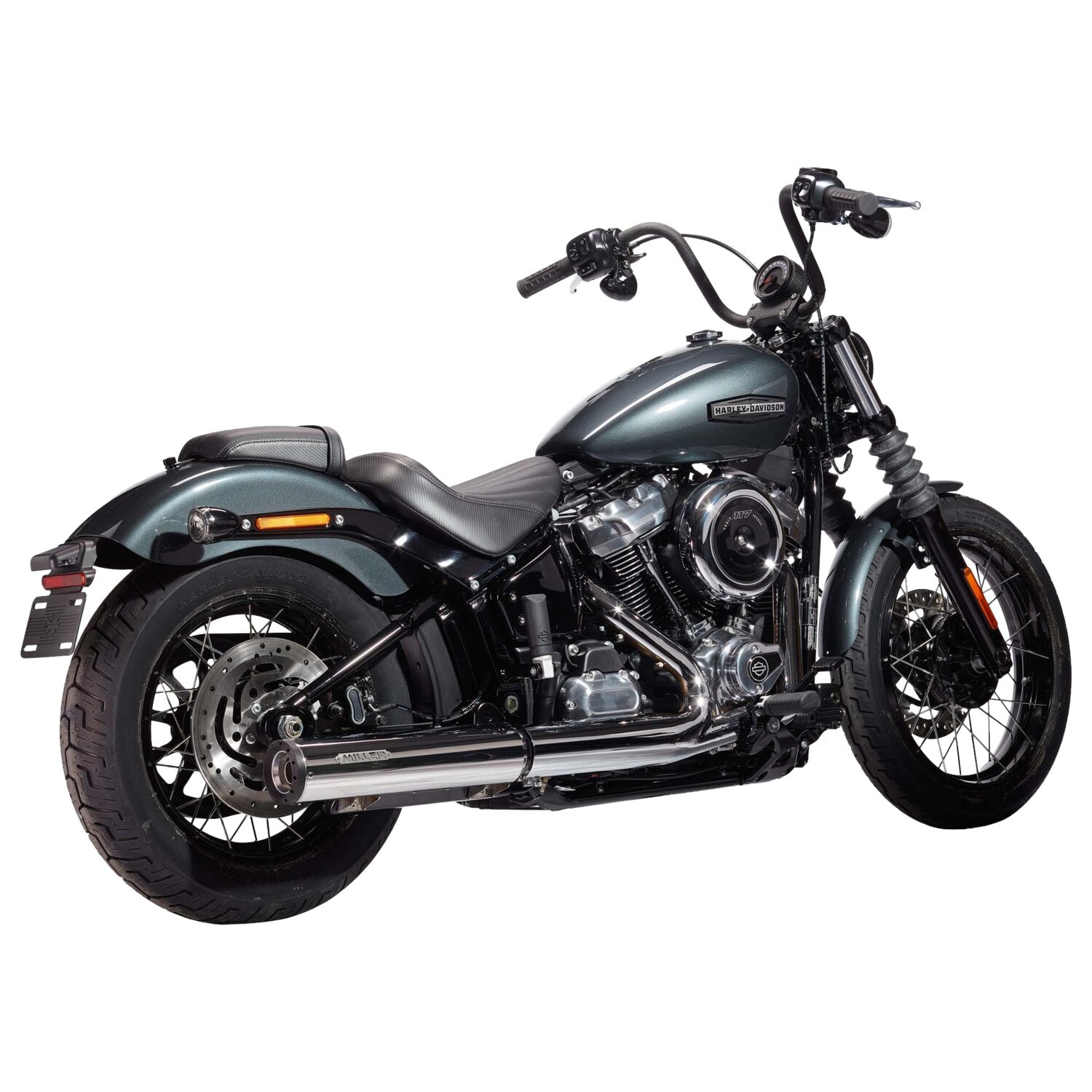Miller Exhaust Miller Liberty Slip-On polished End cap Standard polished
