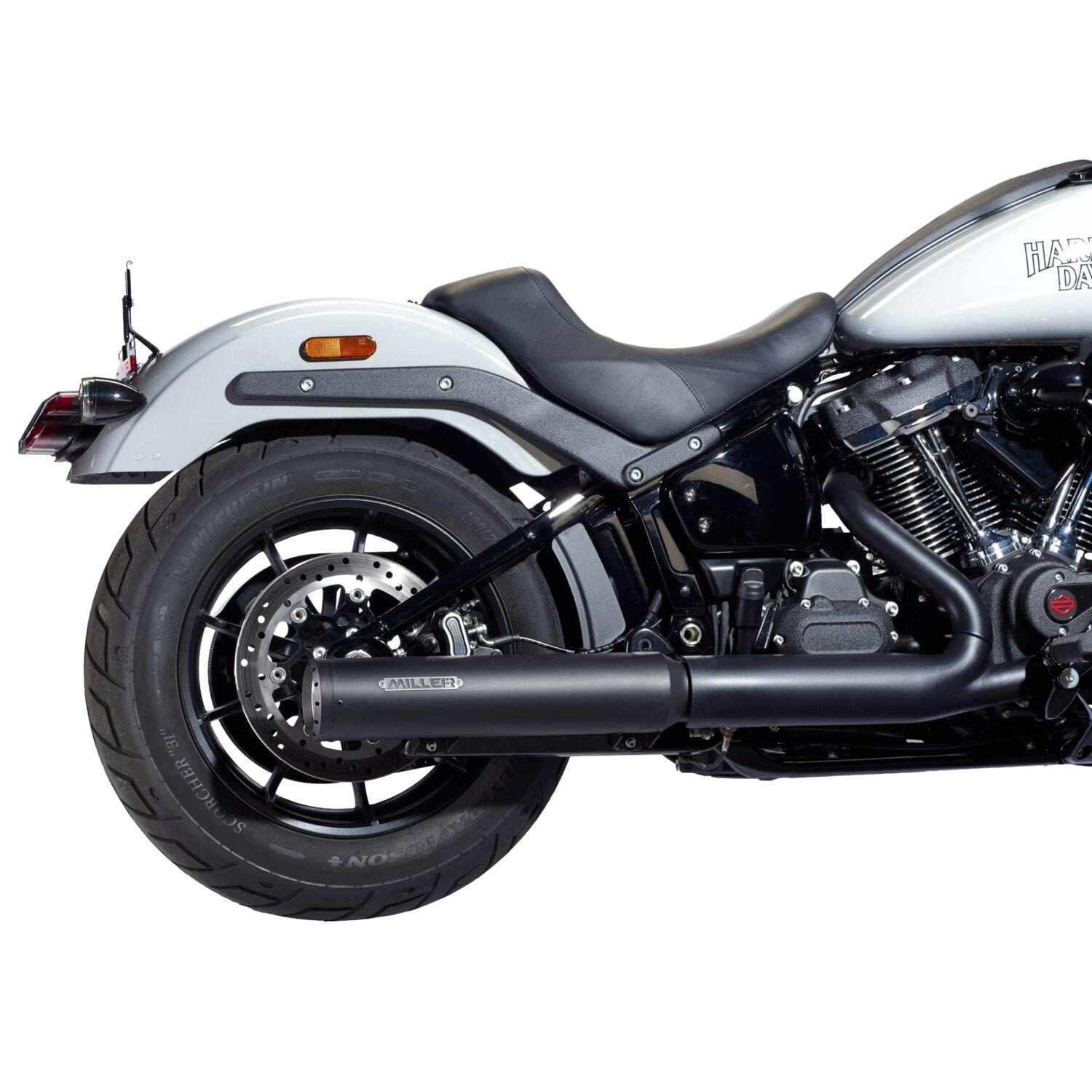 Miller Exhaust Miller Liberty Slip-On black End cap Standard black