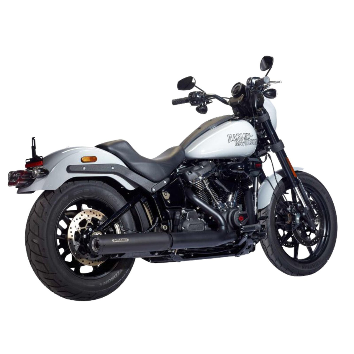 Miller Exhaust Miller Liberty Slip-On black End cap Standard black