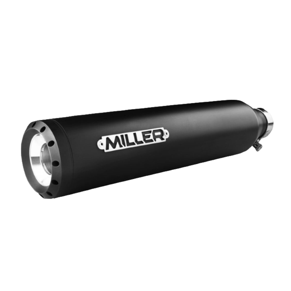 Miller Exhaust Miller Liberty Slip-On black End cap Standard black
