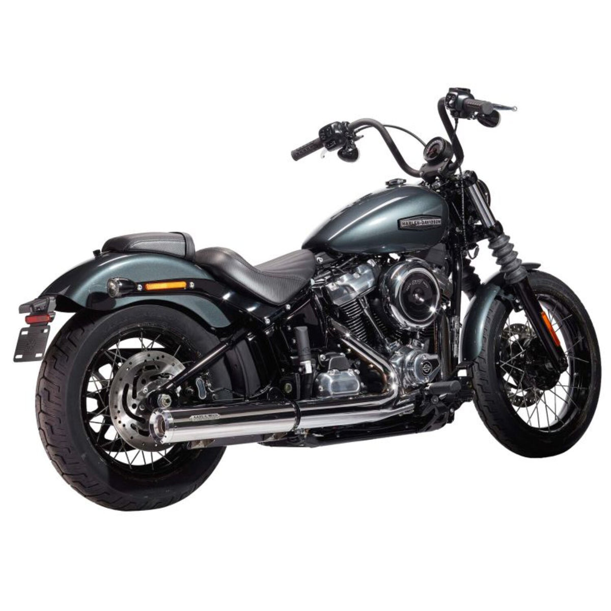 Miller Exhaust Miller Liberty Slip-On polished End cap Standard polished