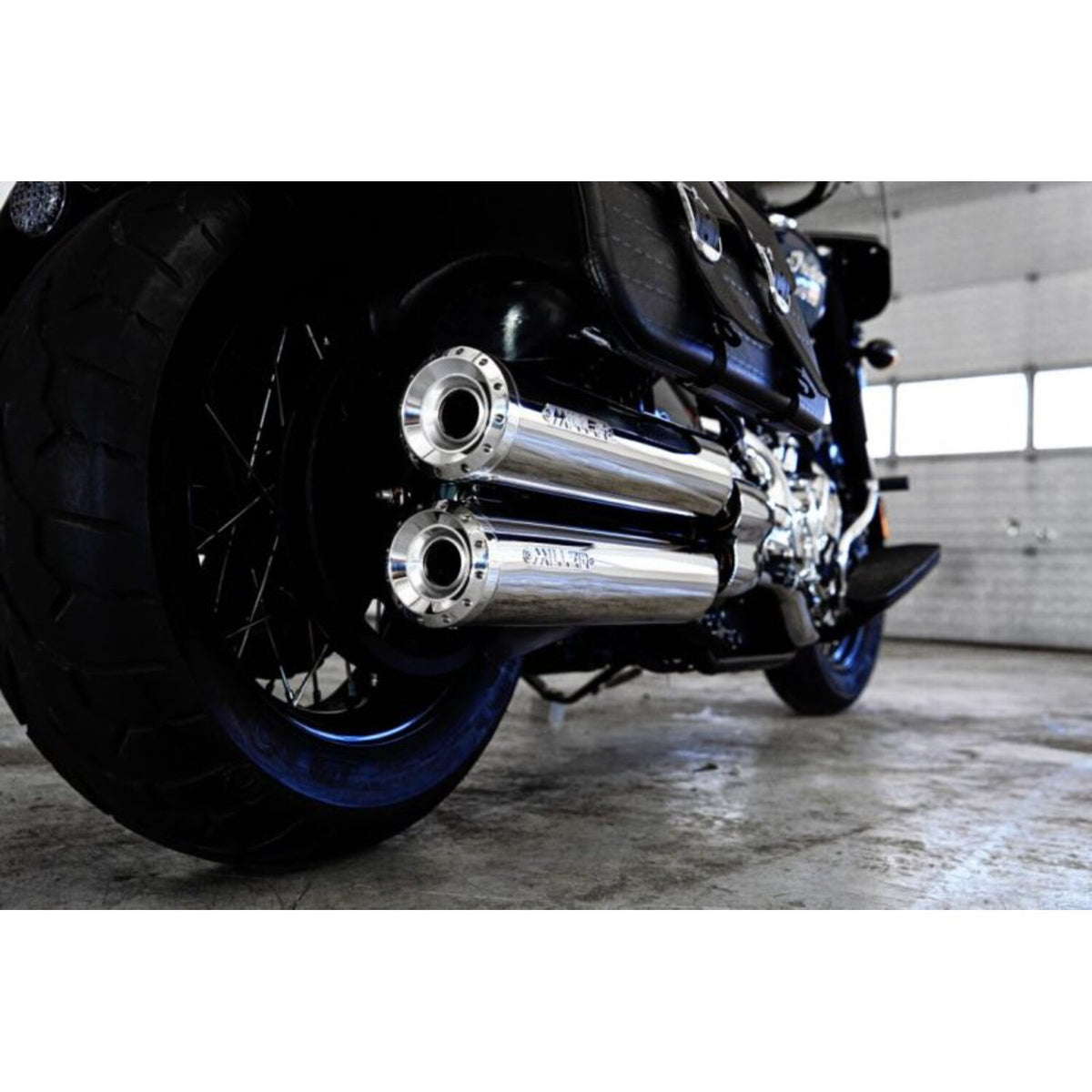 Miller Exhaust Miller Omaha II Slip-Ons pol - Endcap Std - pol