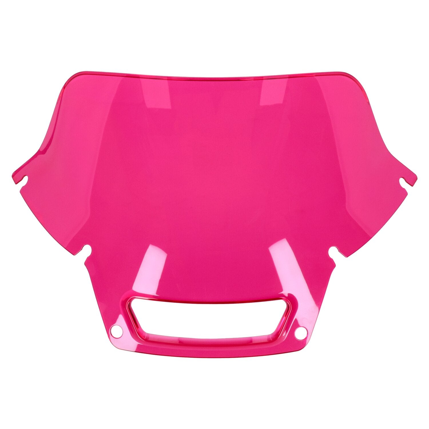 MCS windscreen Low Rider - Rose Red