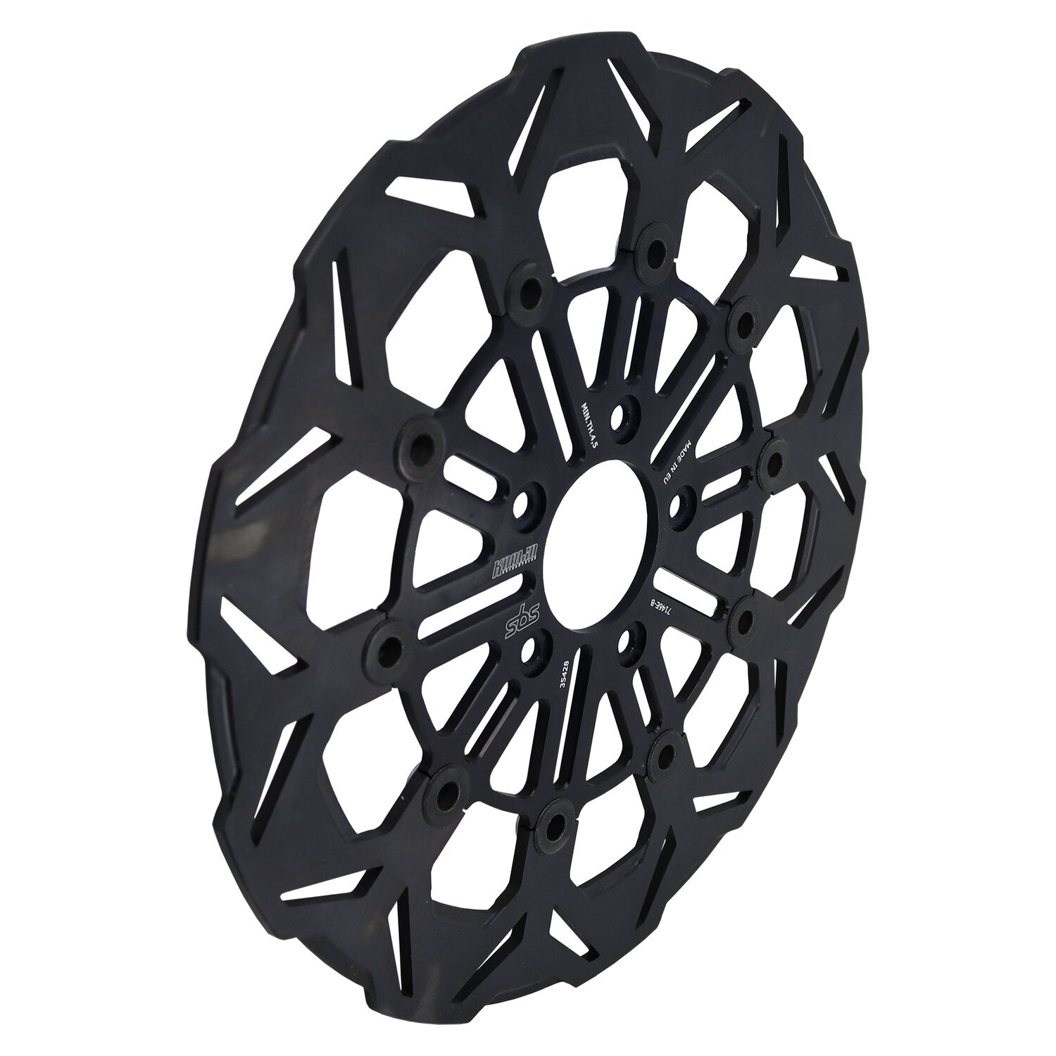 Kodlin by SBS 'V-Design' brake rotor front L/R - Black