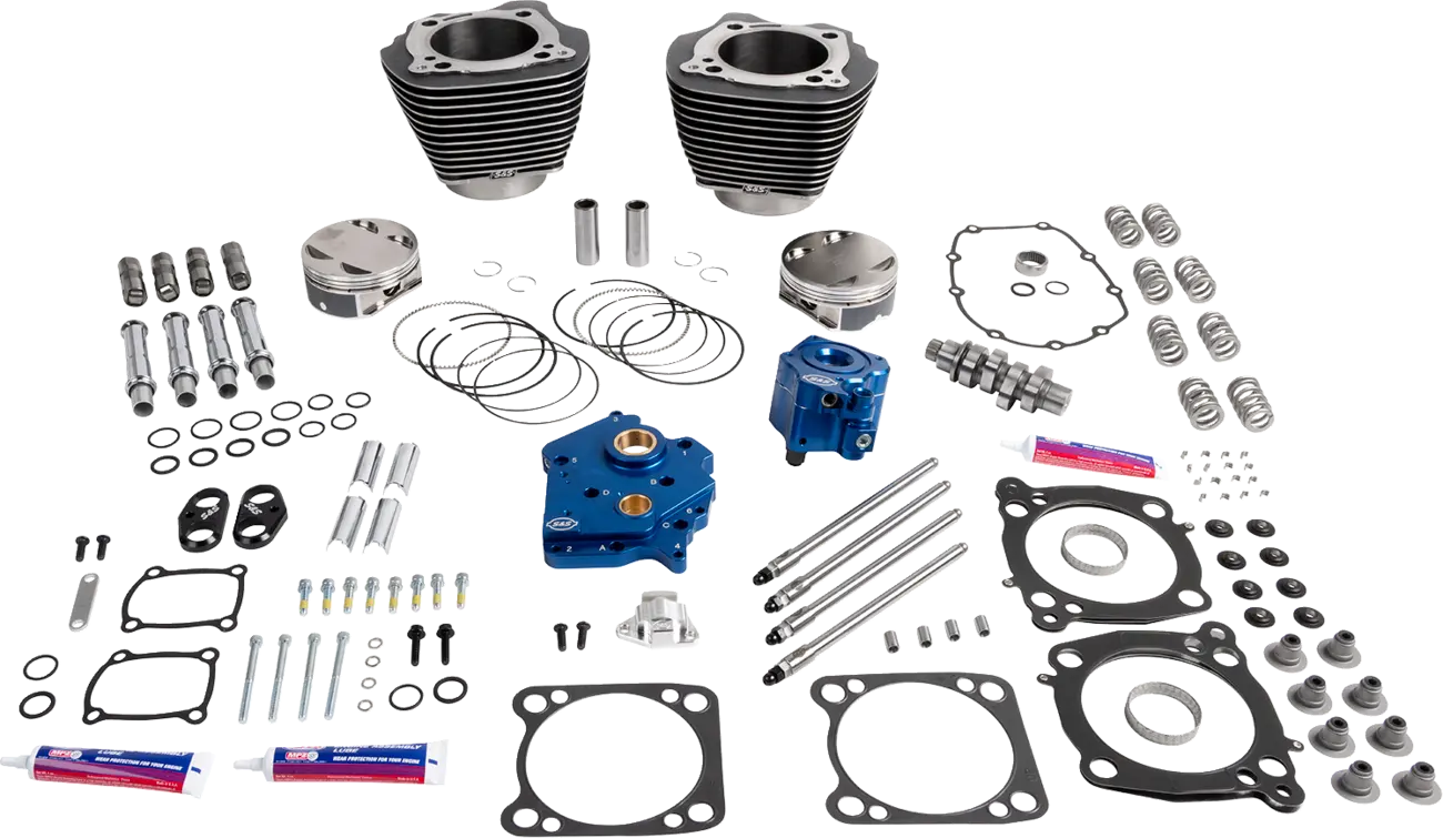 S&S Cycle 132" Power Package Performance Kit for M8