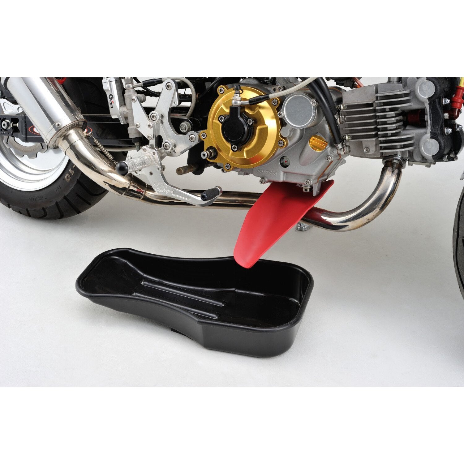 Daytona flat flexible oil drain funnel - 120 x 225 x 2.1mm
