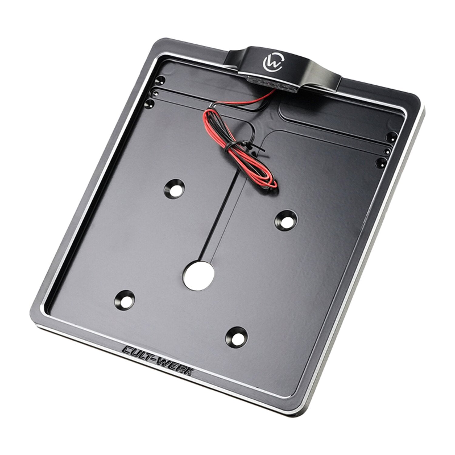 Cult-Werk license plate bracket V2 - No 3-1 lighting